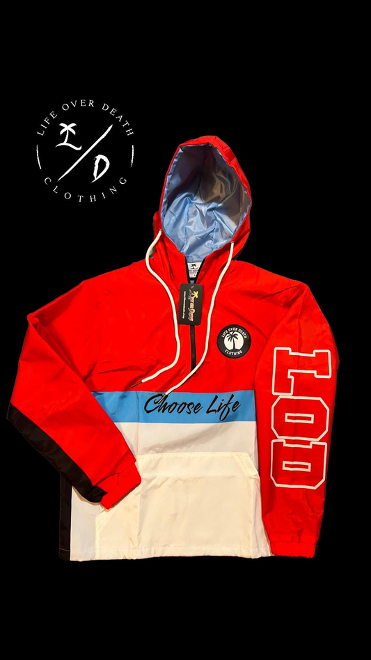 Red Choose Life Pullover by LOD