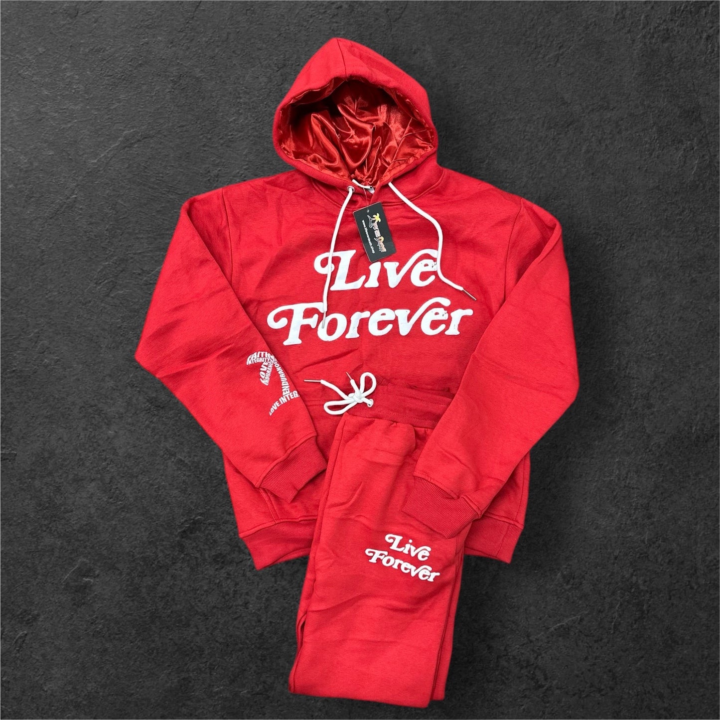 Red Live Forever Set by LOD